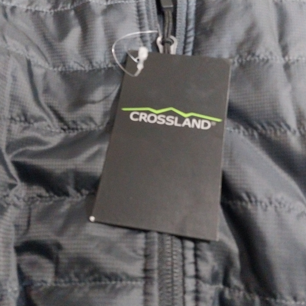 CROSSLAND ENTEPRISE New Size XL Men's Quilted Dark Blue Puffer Jacket - Picture 10 of 10